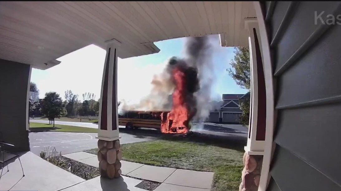 Mother prevents tragedy in East Bethel school bus fire