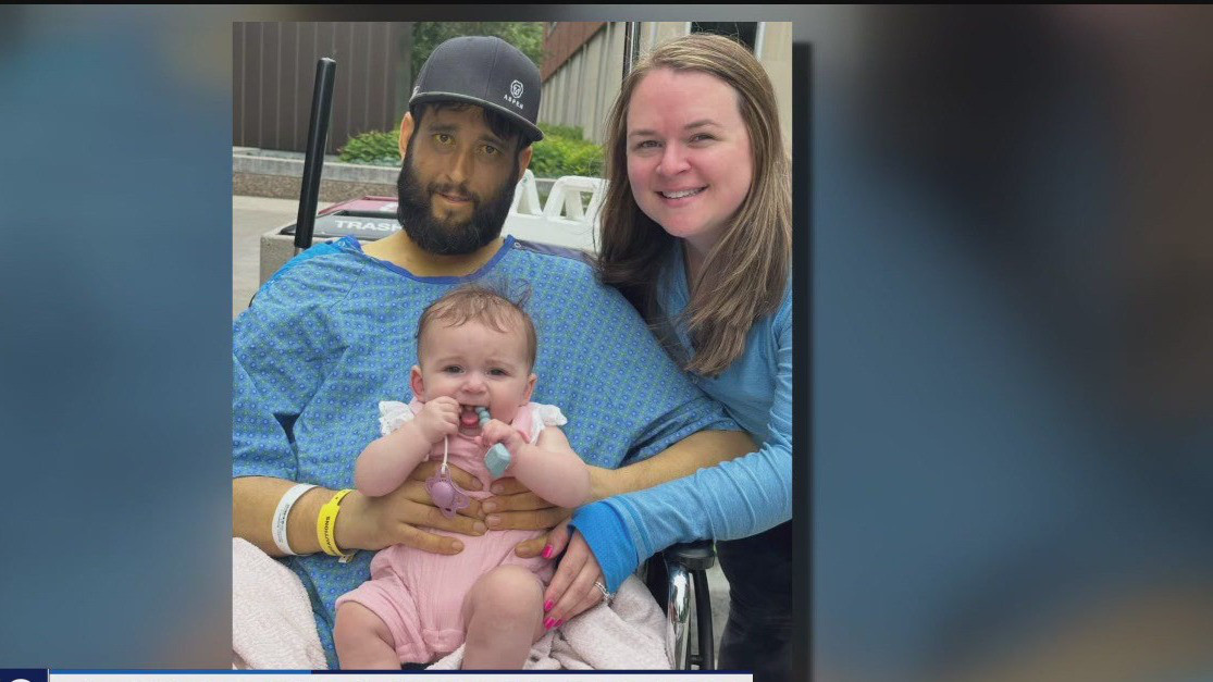 Savage man grateful for double organ transplant