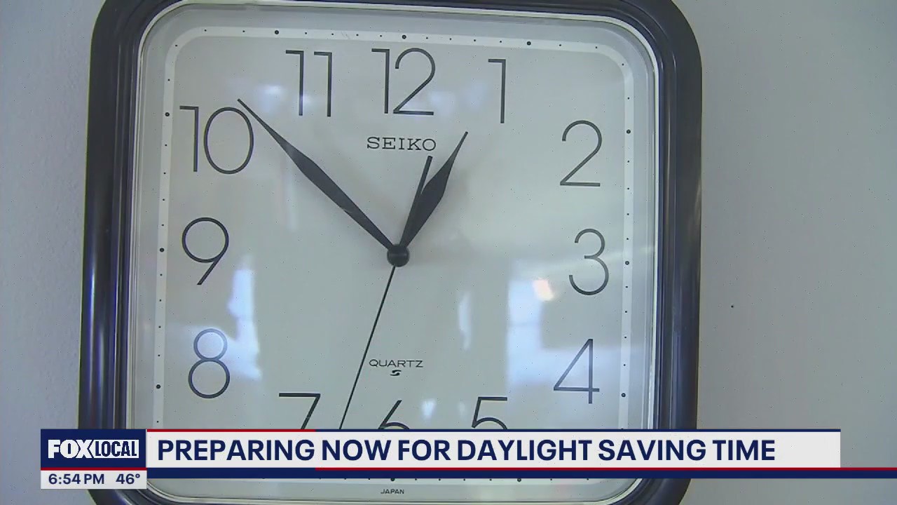 Preparing for daylight saving time