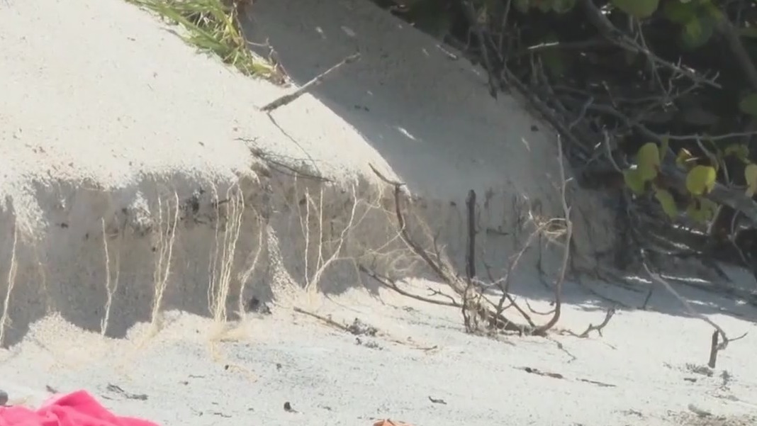 Renourishing the beaches after the storms