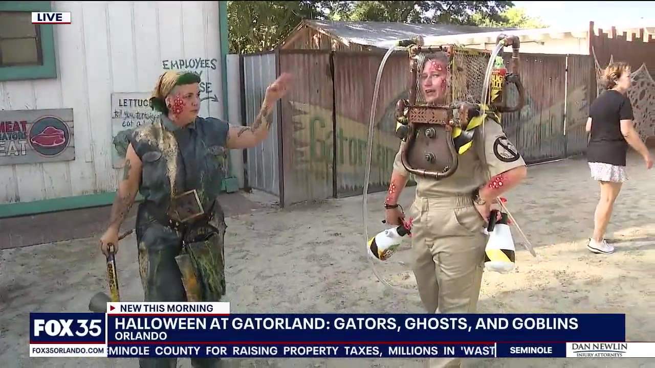 Halloween at Gatorland Orlando: Gators, ghosts and goblins