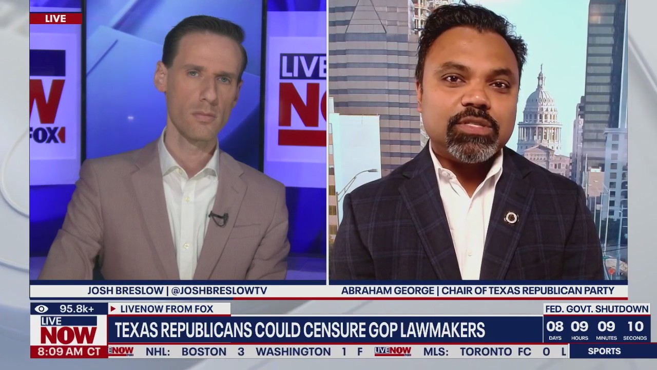 Texas Republicans could censure GOP lawmakers