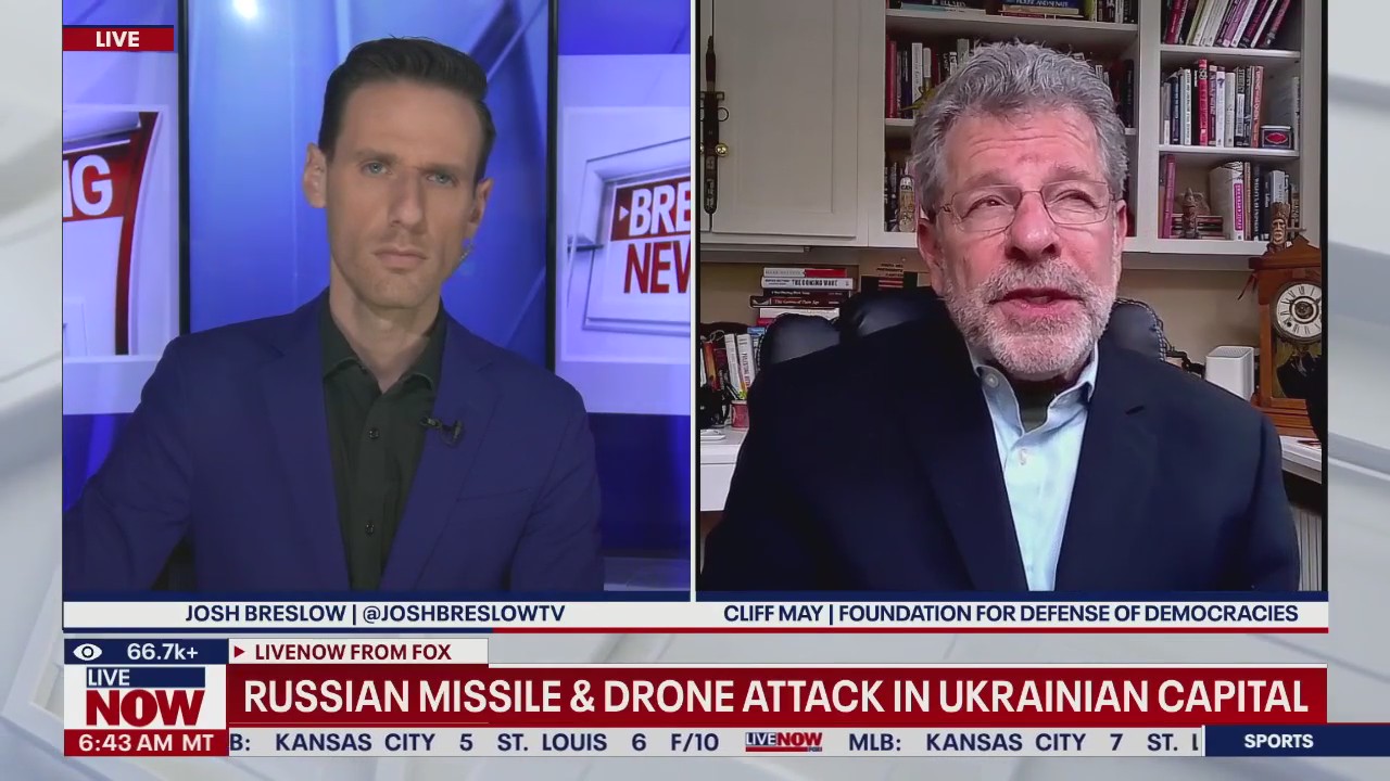Russia launches major drone & missile attack on Kyiv