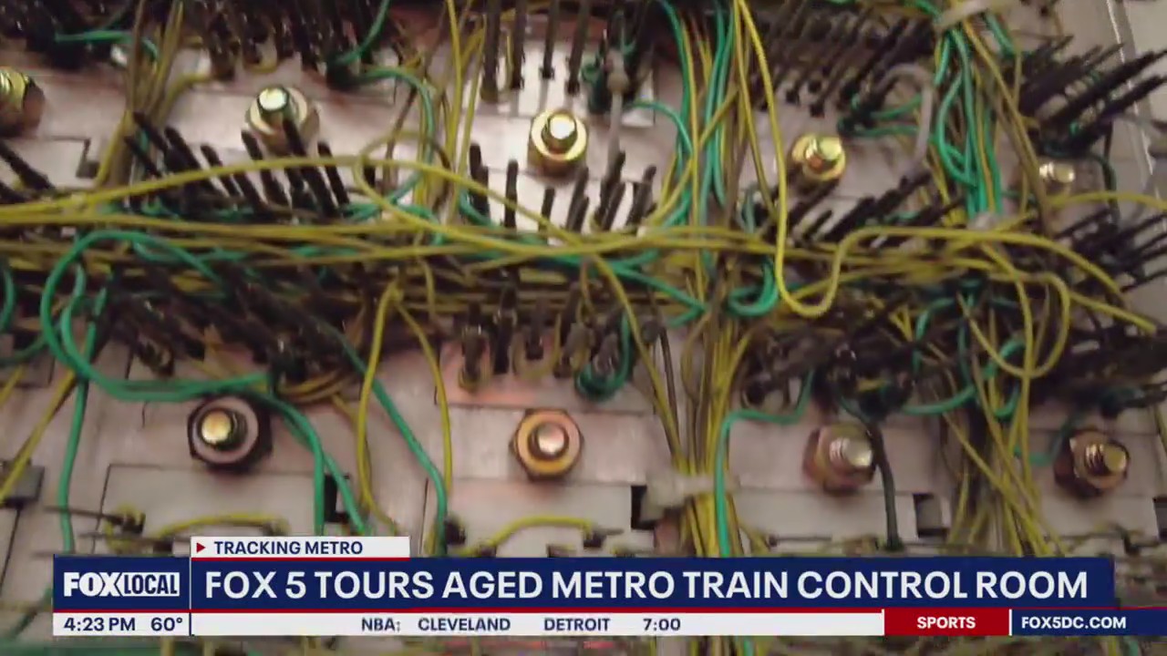 A look behind the scenes at Farrugut North Metro station