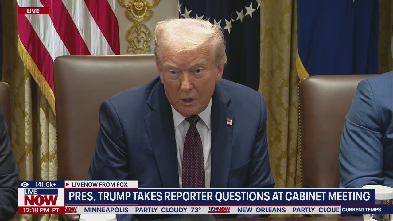 WATCH full President Trump cabinet meeting