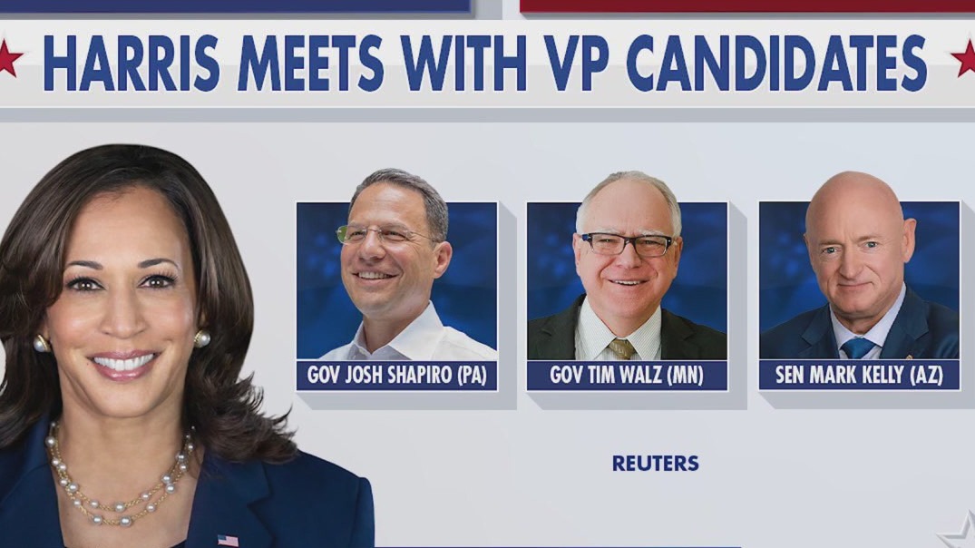VP Harris expected to choose running mate soon