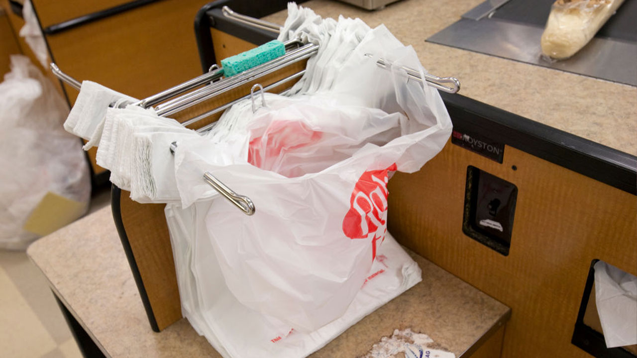 PREVIOUS COVERAGE: California banning plastic bags at grocery stores