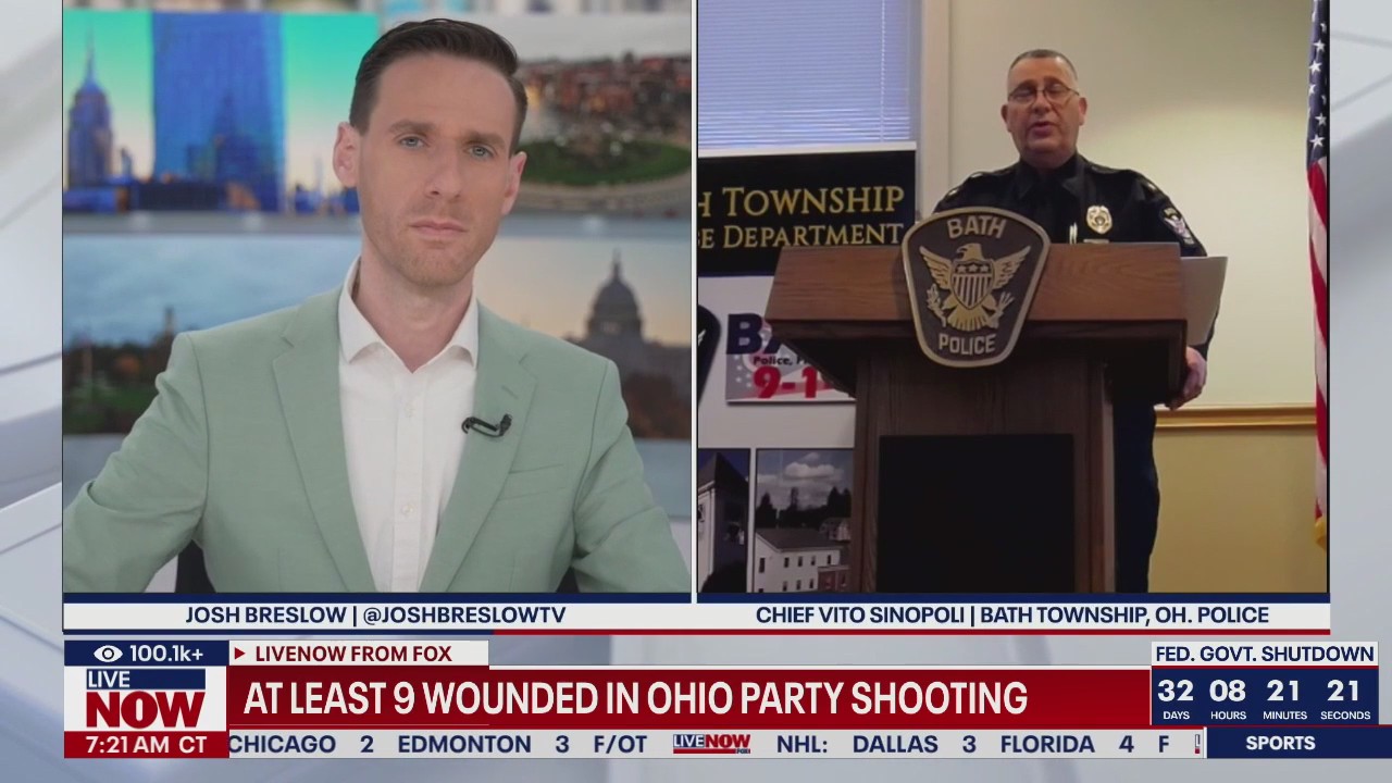 Multiple injured in Ohio party shooting