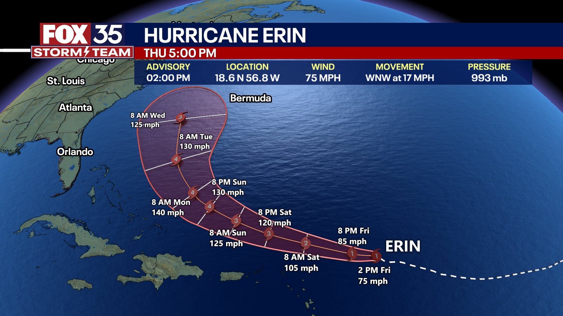 Tropical Update PM: Aug. 15, 2025