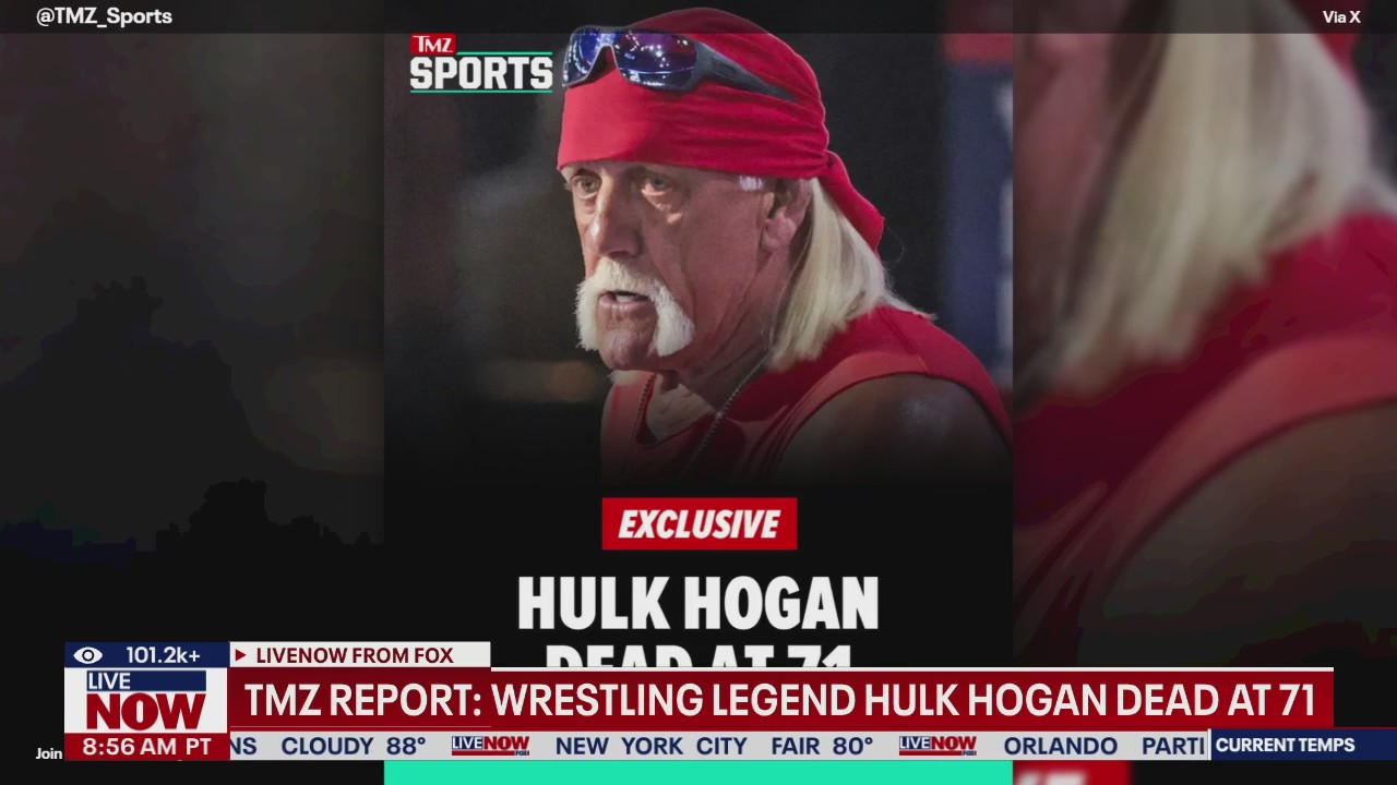 RPT: Hulk Hogan dead at 71, TMZ confirms