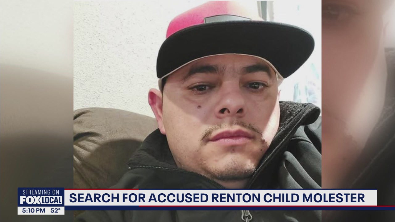 Renton police seek public’s help finding accused WA child molester