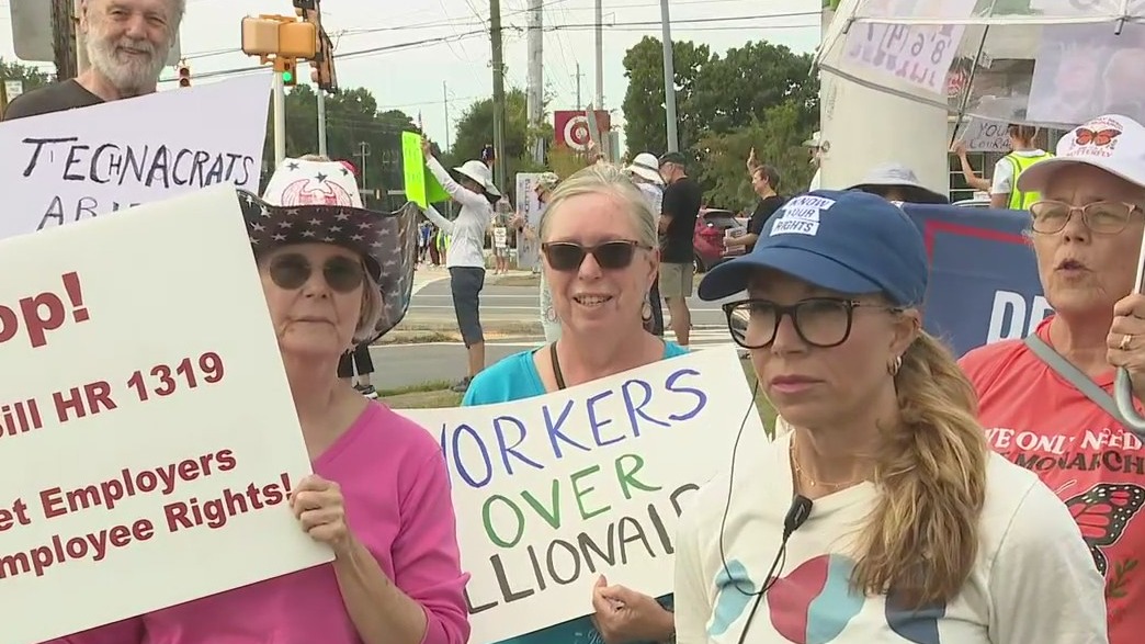 FULL: Indivisible Cobb Labor Day rally
