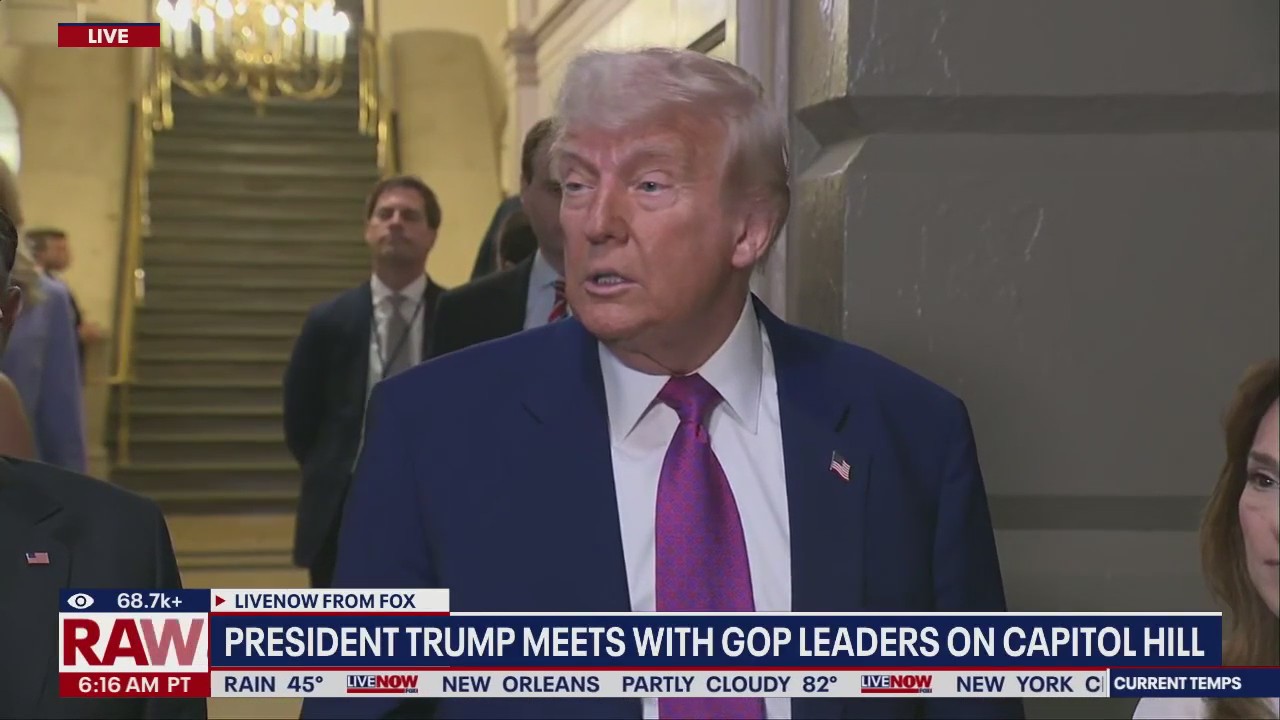 President Donald Trump on economy, China & Middle East