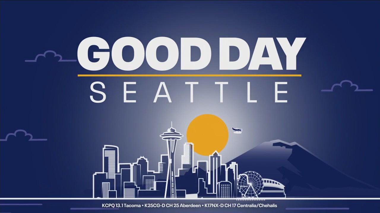 Good Day Seattle at 8am on Monday, 10/14