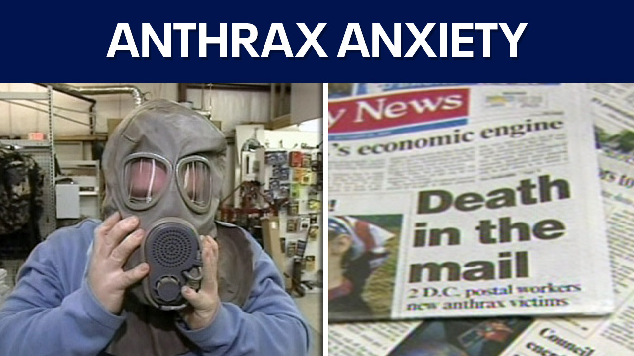 Anthrax attacks keep America on edge after 9/11