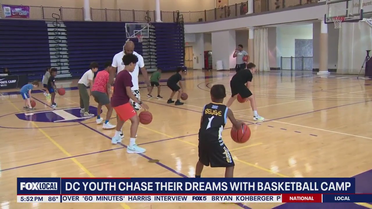 DC youth chase their dreams at local basketball camp