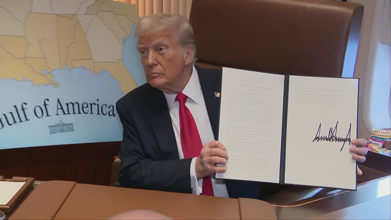 Trump declares 'Gulf of America Day'