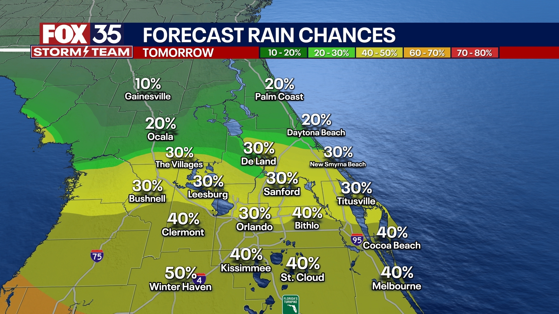 Orlando Weather Forecast PM: September 4th, 2025
