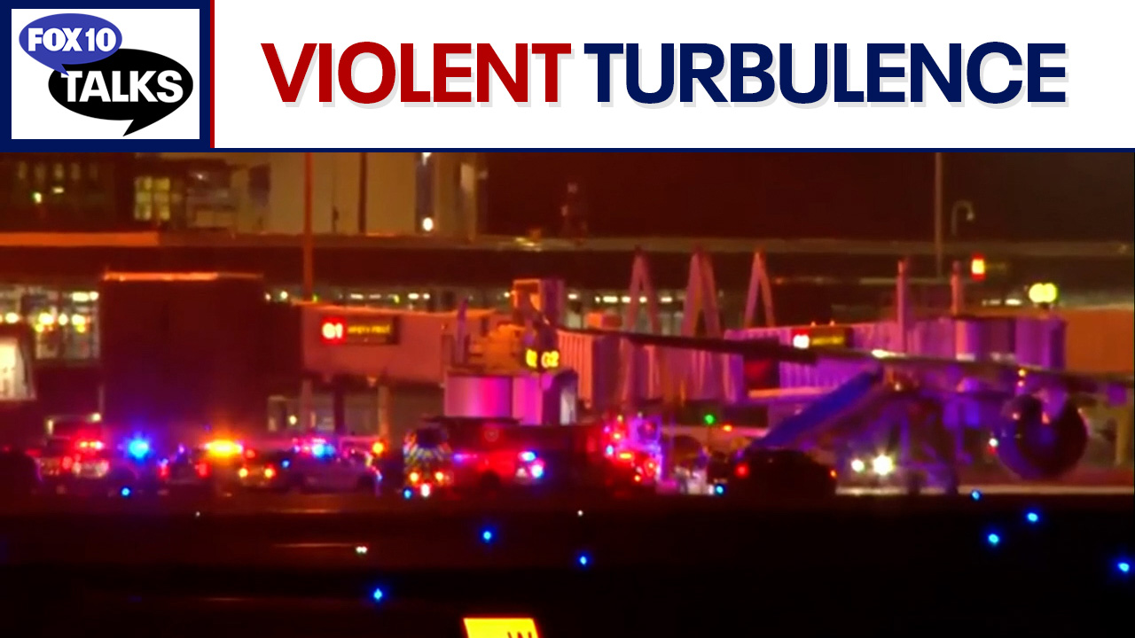 Turbulence rocks Delta flight; Dragon Bravo Fire latest l FOX 10 Talks