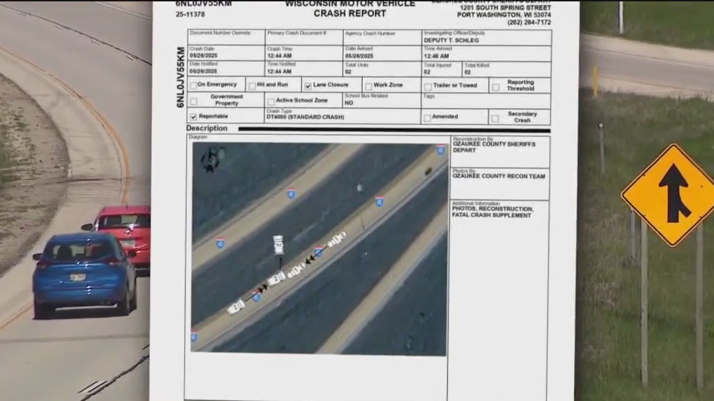 911 calls released in Ozaukee County fatal wrong-way crash