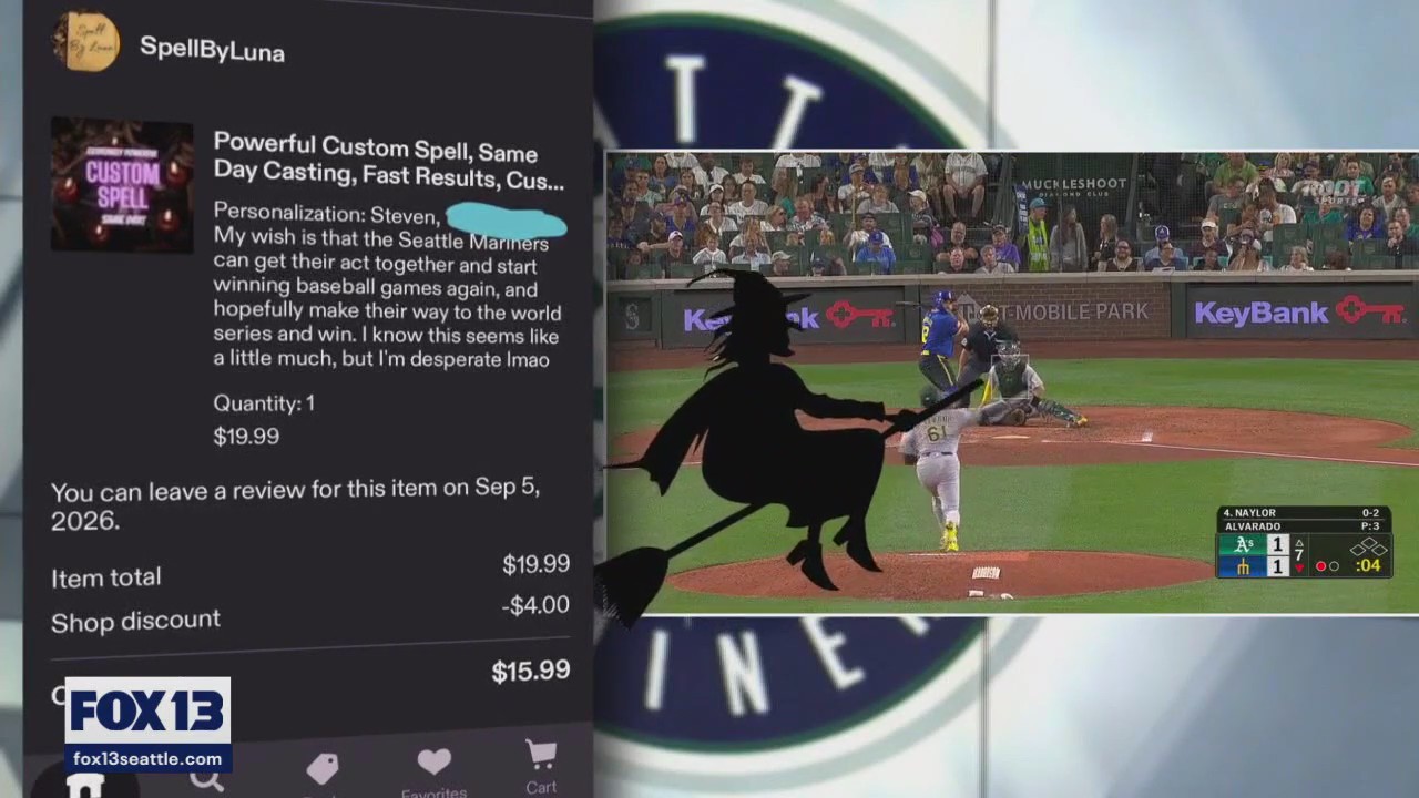 'Etsy Witch' Mariners on a hot streak