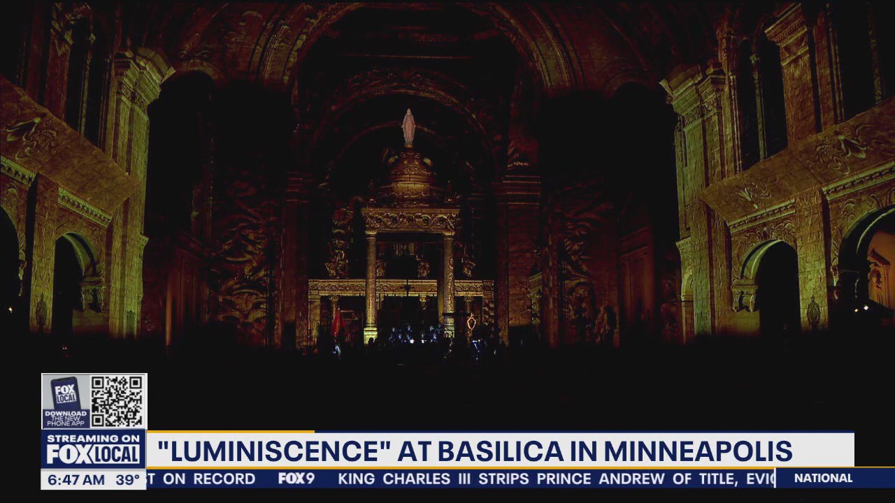 Light experience debuts at Basilica of Saint Mary
