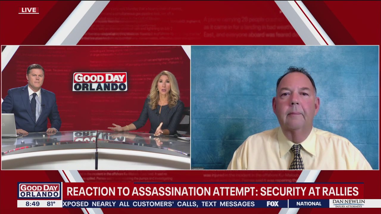 Security expert discusses Trump rally shooting