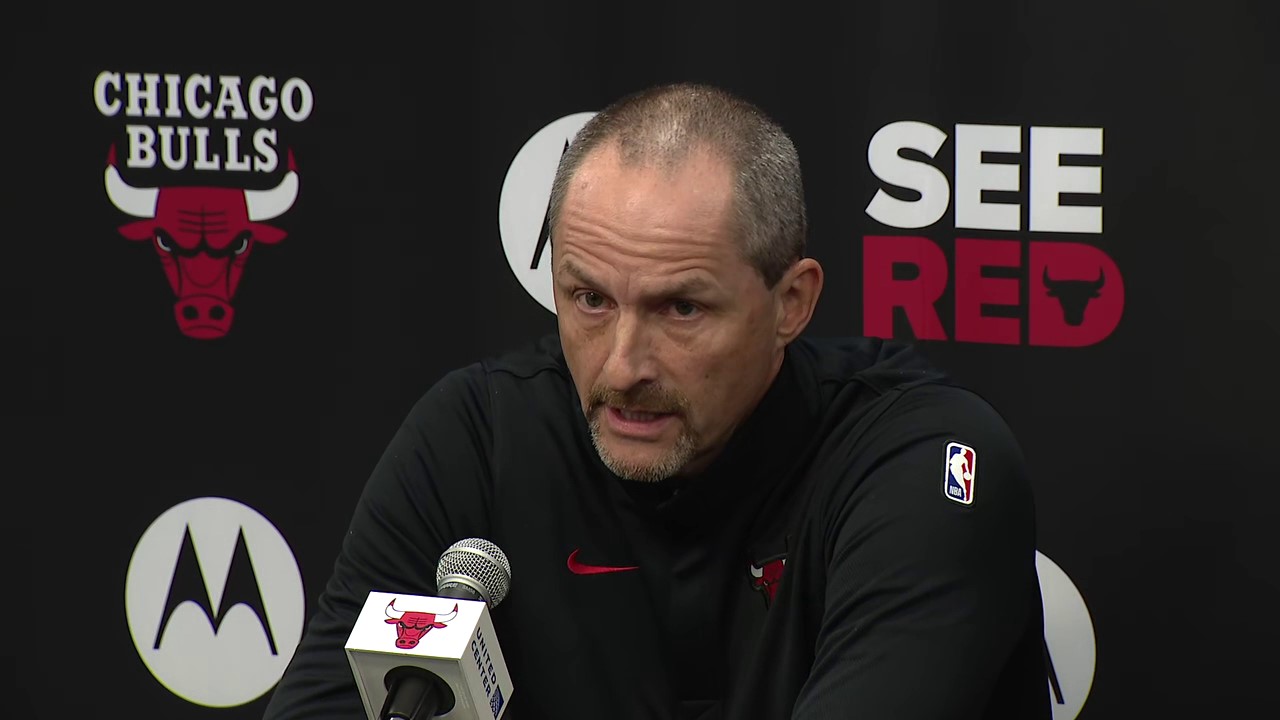 Press Conference: Billy Donovan and Artūras Karnišovas at Chicago Bulls Media Day