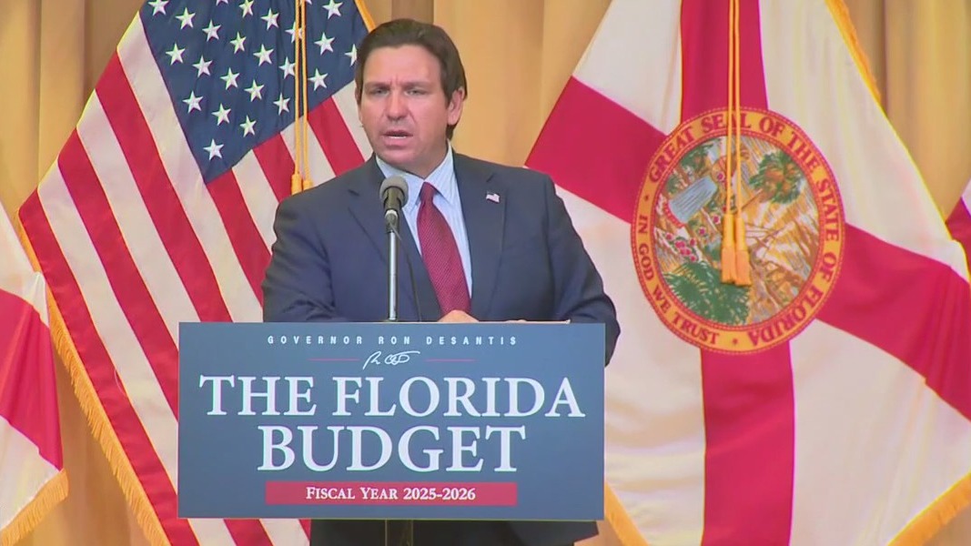 Governor DeSantis signs Florida budget for 2025-26 fiscal year