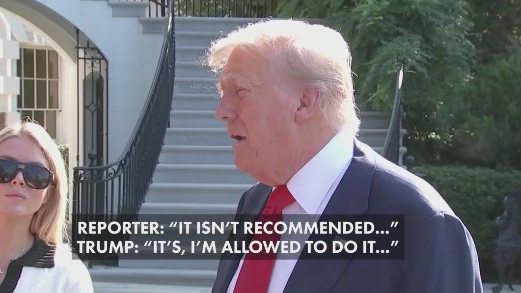 President Trump on Ghislaine Maxwell pardon: 'I'm allowed to do it'