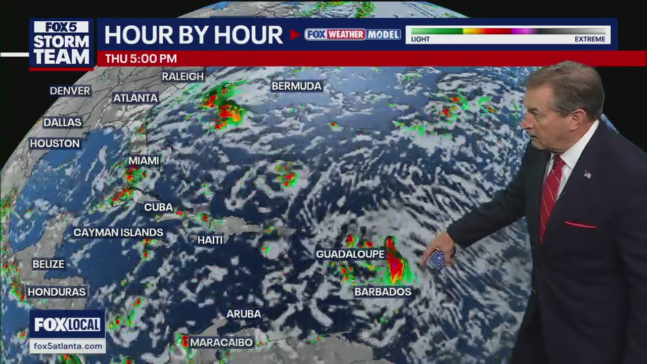 Monday night forecast