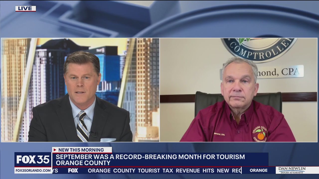 Orange County had record-breaking tourism in September