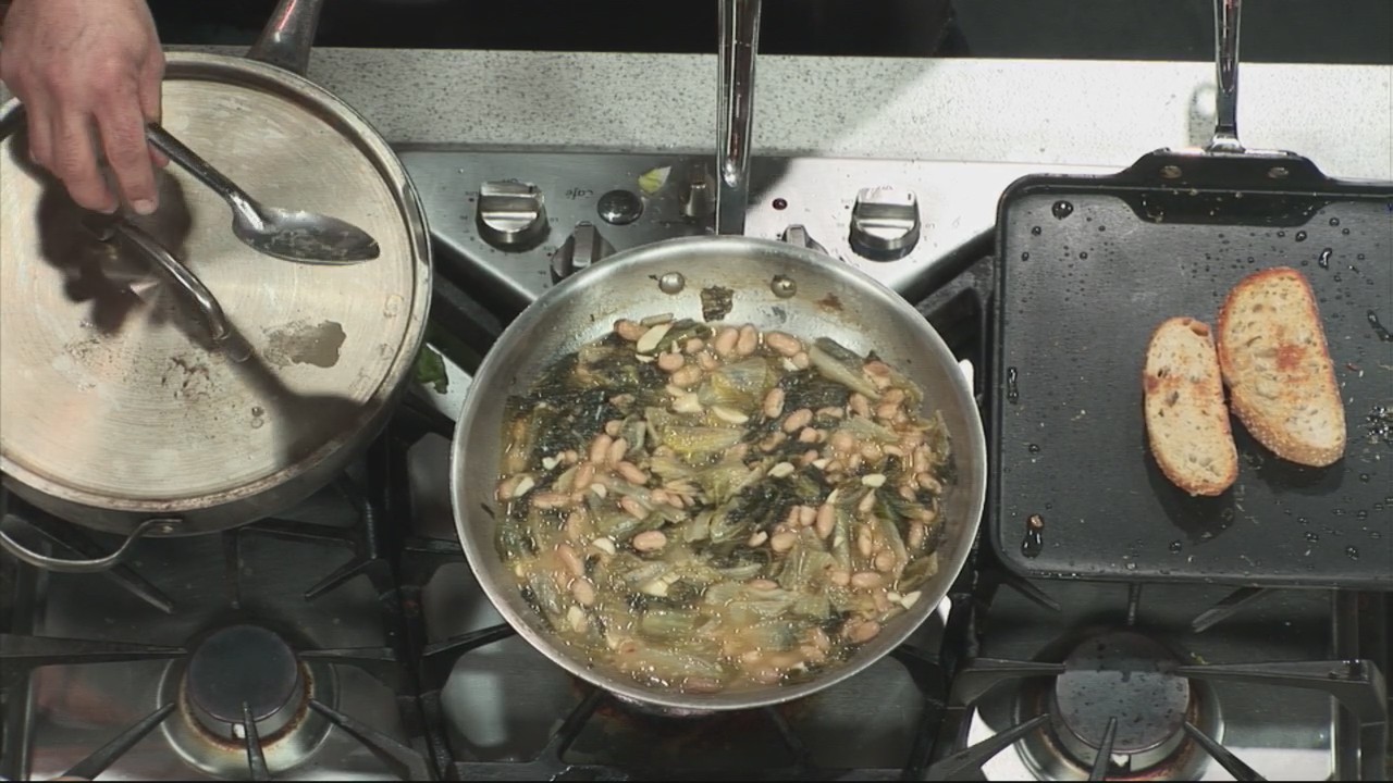 Bean Dip with Sour Dough Toast