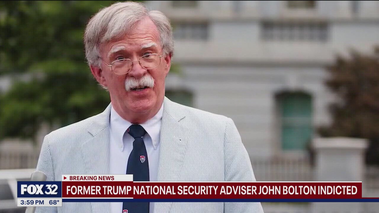 Former Trump National Security Adviser John Bolton indicted