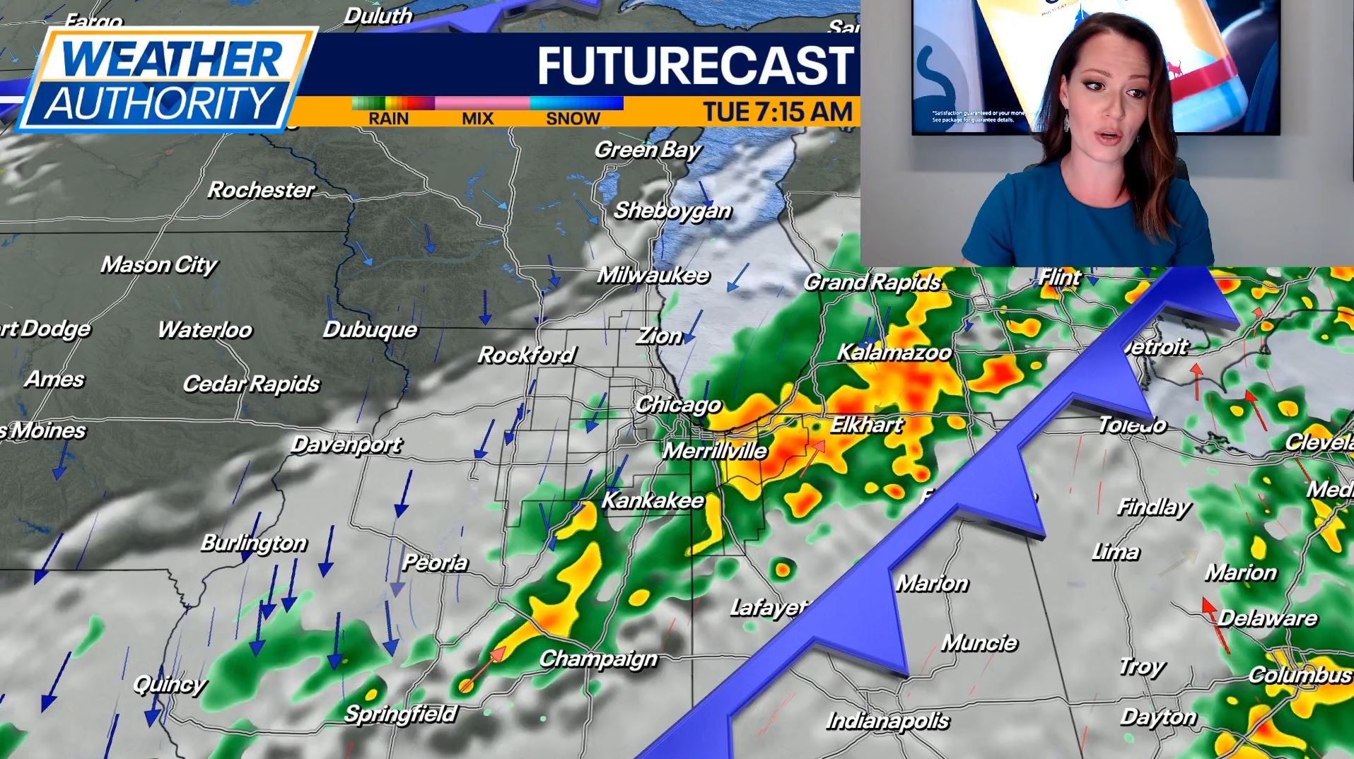 Chicago Weather: On and off rain chances and Fall-like temperatures