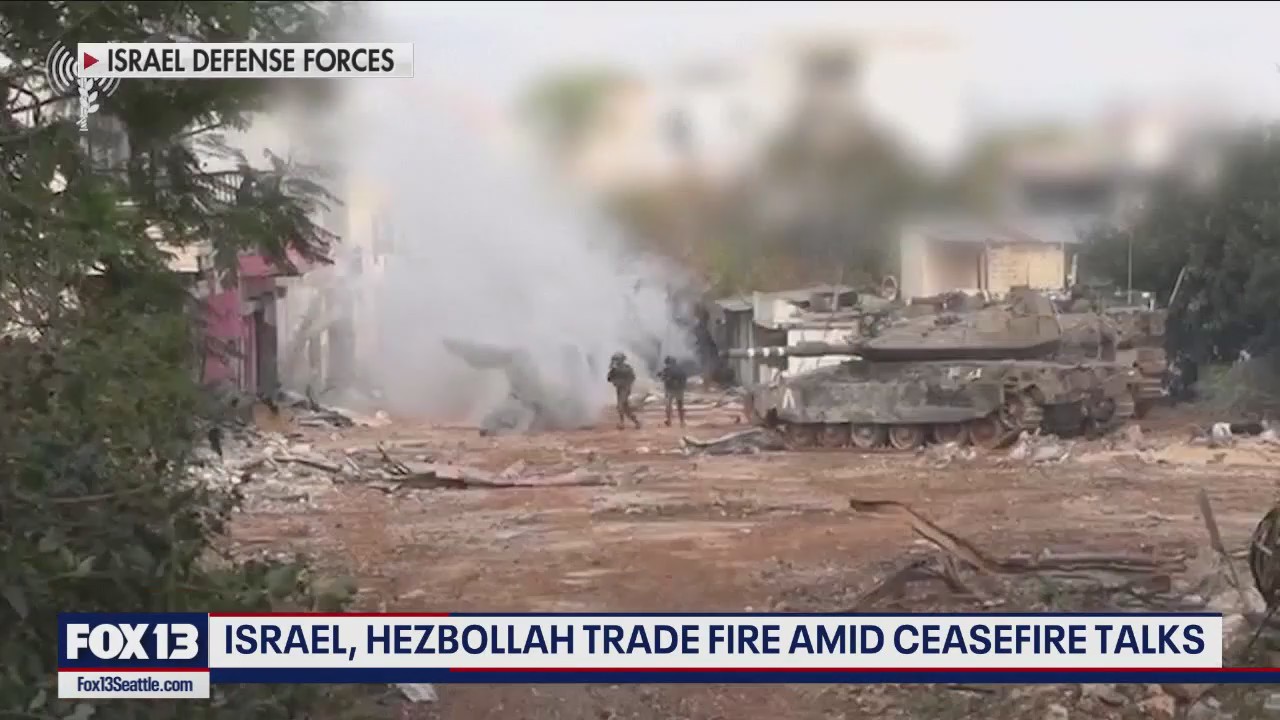 Israel, Hezbollah trade fire amid ceasefire talks