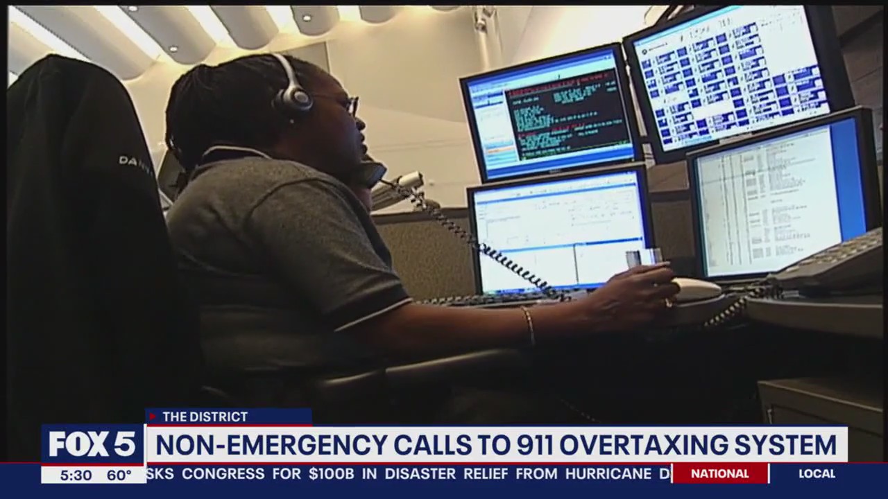 Non-emergency 911 calls putting added pressure on DC dispatchers