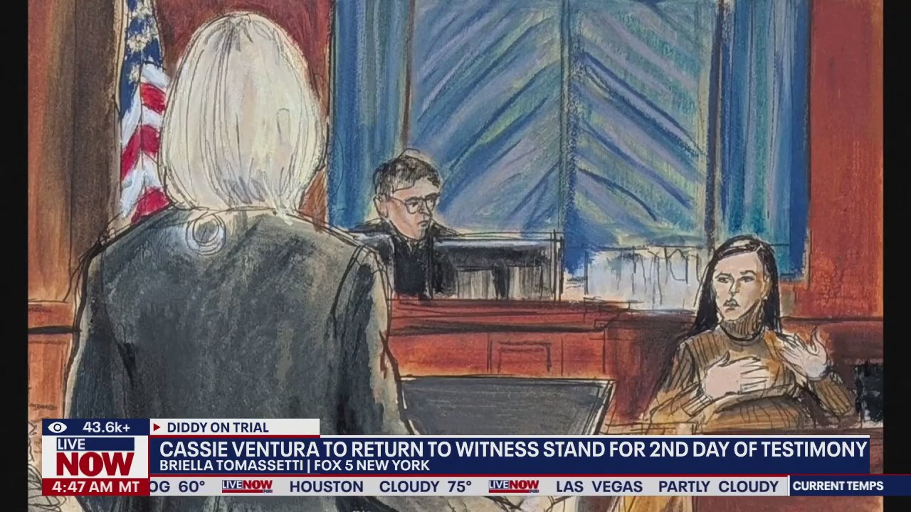 Cassie Ventura to return to witness stand