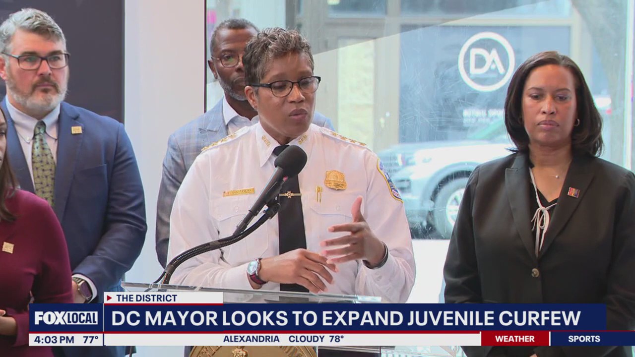 DC Mayor Muriel Bowser looks to expand juvenile curfew