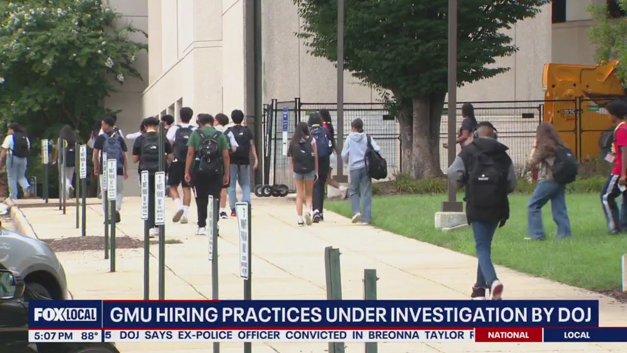 GMU under investigation by DOJ for alleged DEI hiring practices