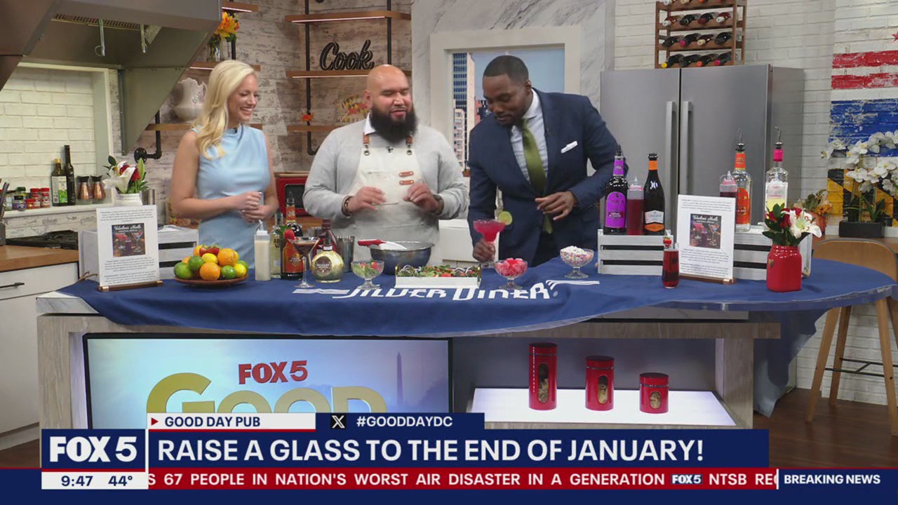 Raise a glass to the end of January