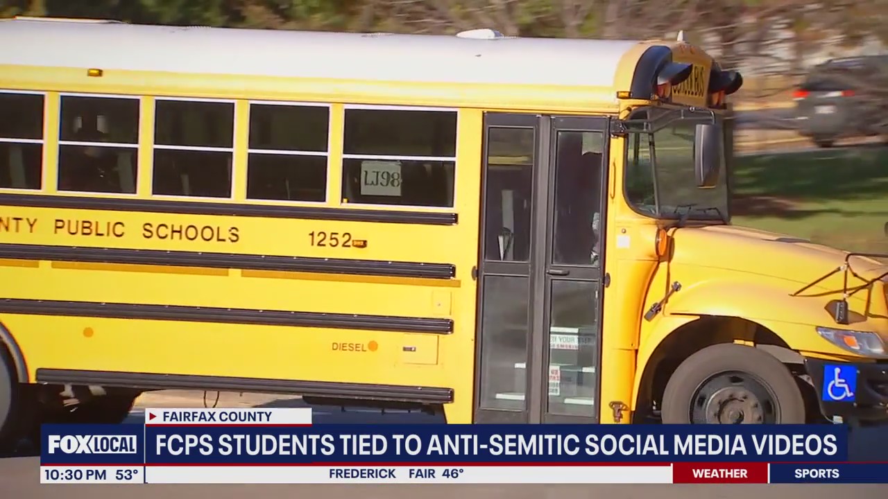 Fairfax County Public Schools' students post anti-Semitic video