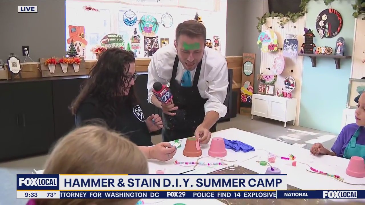 Hammer & Stain D.I.Y Art Camp