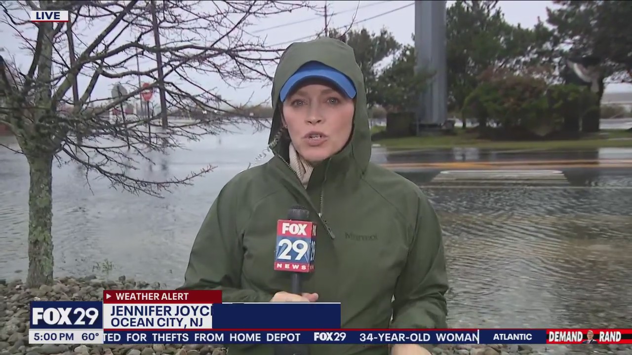 Flooding in NJ: Nor’easter hits New Jersey shores
