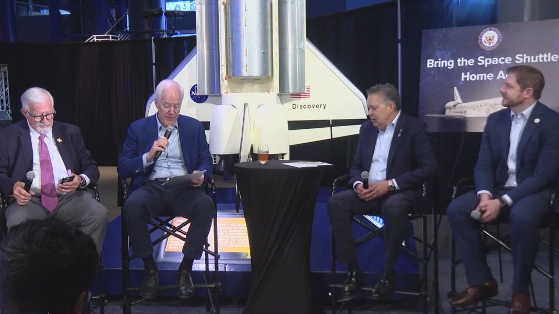 Sen. Cornyn calls for Space Shuttle Discovery to move to Houston