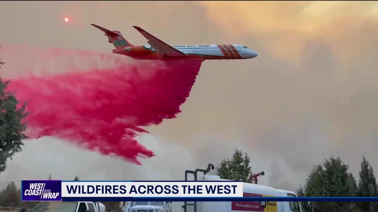 Wildfire destroys Oregon homes | West Coast Wrap
