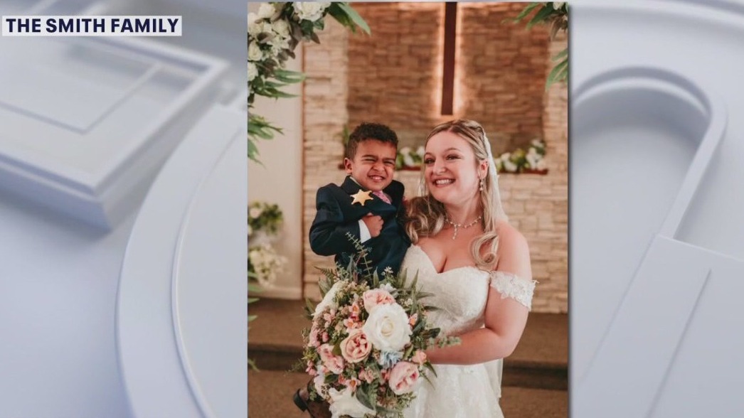 2-year-old plays special role in nurse's wedding
