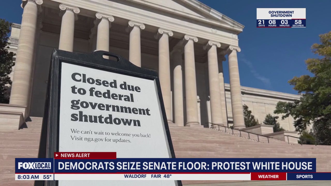 Shutdown standoff hits day 22 as Senate vote expected Wednesday
