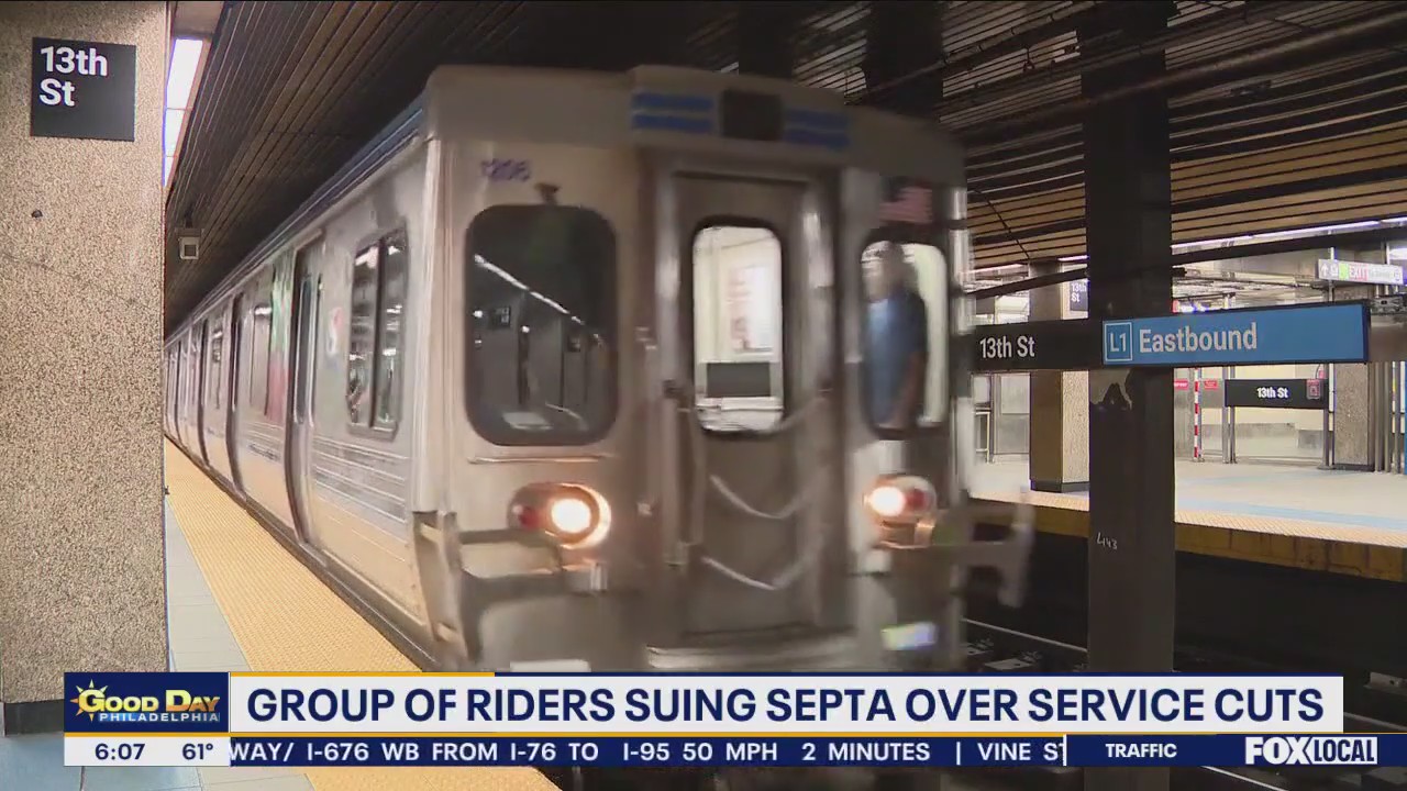 SEPTA sued by group of riders over ongoing service cuts