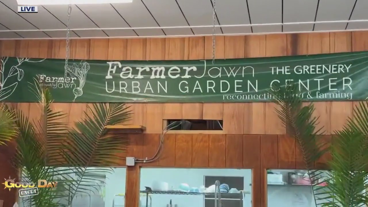 LIVE Good Day Uncut: Farmer Jawn Greenery | Urban Garden Center
